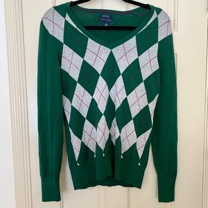 Tommy Hilfiger Argyle Sweater |Size M|
